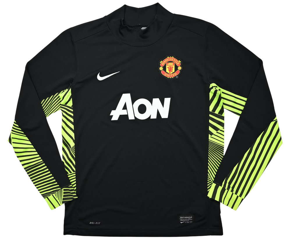 2011-12 MANCHESTER UNITED LONGSLEEVE SHIRT L. BOYS