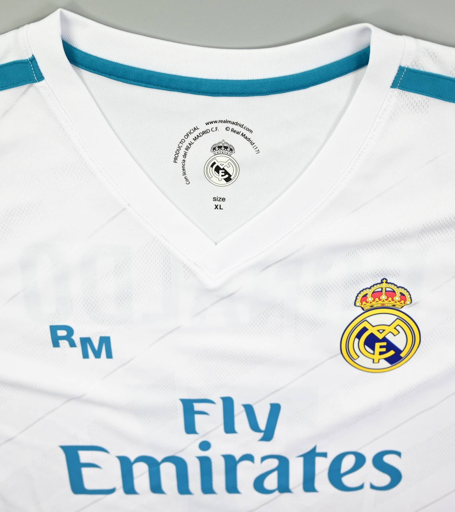 2017-18 REAL MADRID *RONALDO* SHIRT XL