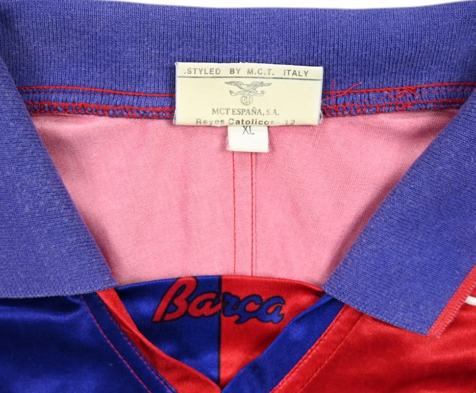 1992-95 BARCELONA SHIRT XL