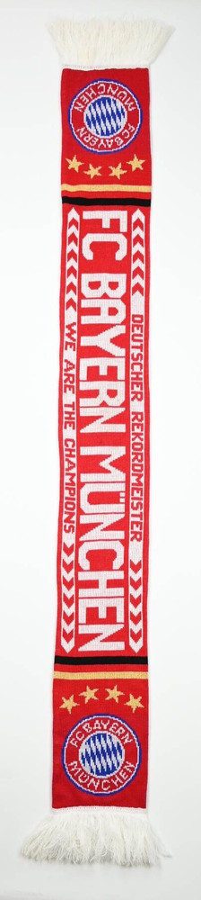 FC BAYERN MUNCHEN DEUTSCHER REKORDMEISTER SCARF