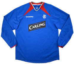2003-05 GLASGOW RANGERS *FERGUSON* LONGSLEEVE SHIRT M