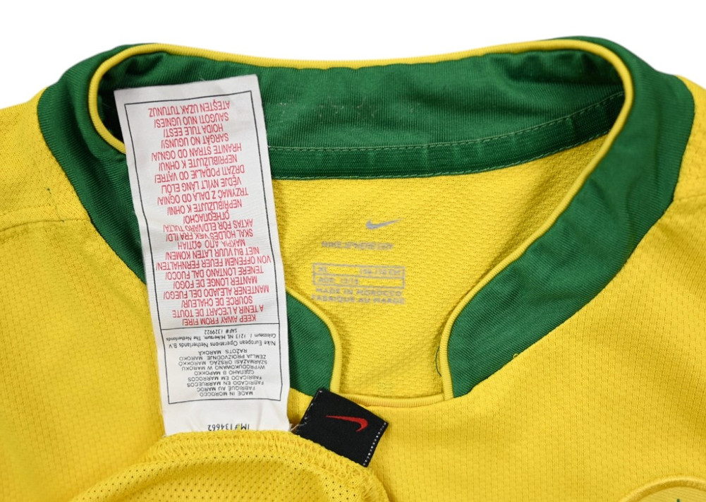 2006-08 BRAZIL *RONALDINHO* KOSZULKA XL. BOYS