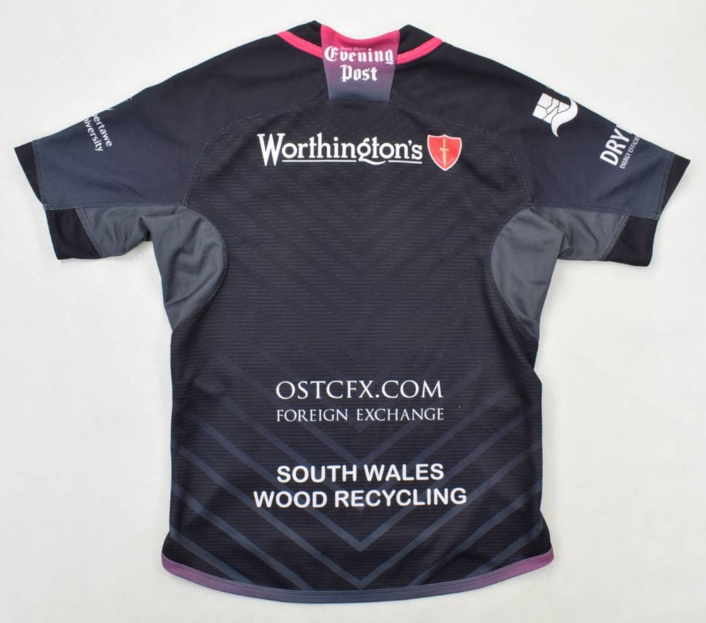 OSPREYS RUGBY BLK SHIRT S