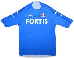 2006-07 FEYENOORD ROTTERDAM PLAYER ISSUE SHIRT 2XL