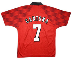 1996-98 MANCHESTER UNITED *CANTONA* SHIRT M