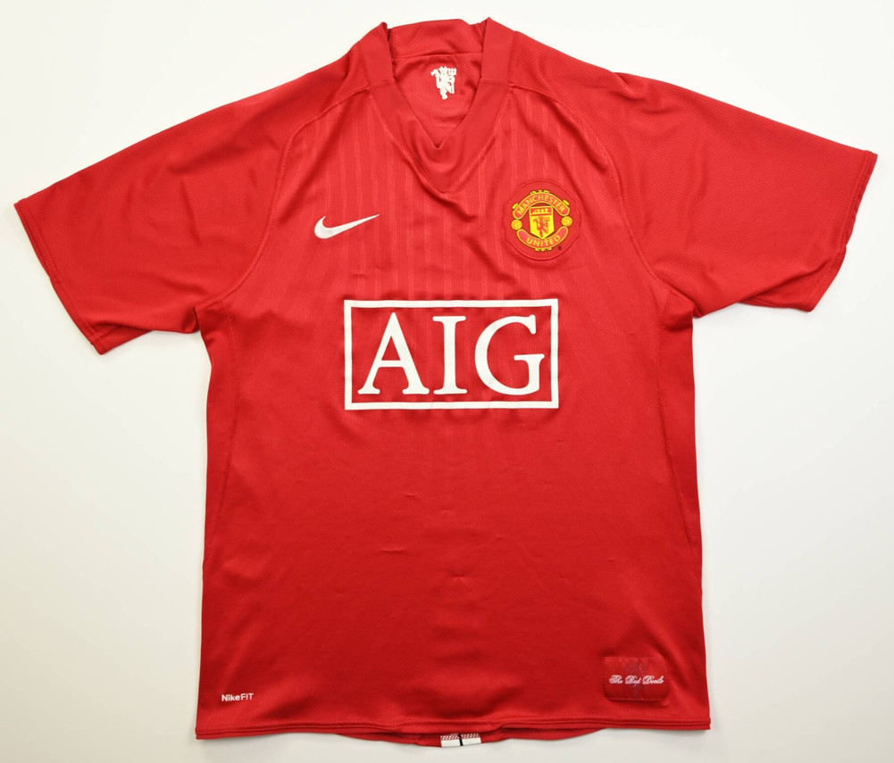 2007-09 MANCHESTER UNITED *RONALDO* SHIRT M