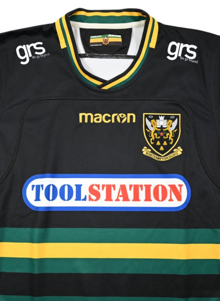 NORTHAMPTON SAINTS RUGBY SHIRT L