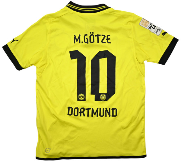 2012-13 BORUSSIA DORTMUND *M. GOTZE* SHIRT L. BOYS
