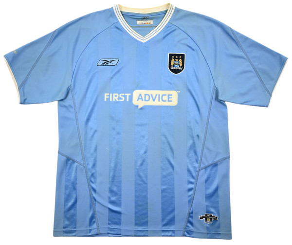2003-04 MANCHESTER CITY SHIRT L