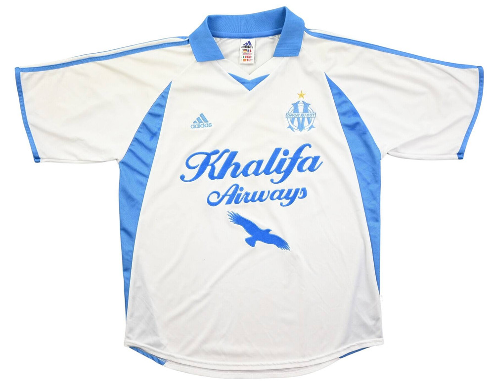 2001-02 OLYMPIQUE MARSEILLE SHIRT L