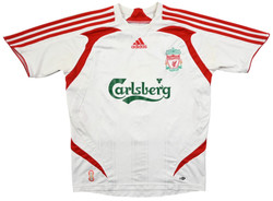 2007-08 LIVERPOOL *BENTEKE* KOSZULKA L. BOYS 