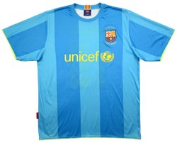 2007-09 FC BARCELONA *MESSI* SHIRT L