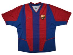 2002-03 FC BARCELONA SHIRT L