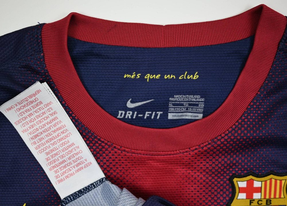 2012-13 FC BARCELONA KOSZULKA XL. BOYS