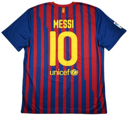 2011-12 BARCELONA *MESSI* SHIRT XL