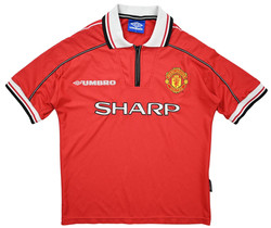 1998-00 MANCHESTER UNITED SHIRT XS/Y