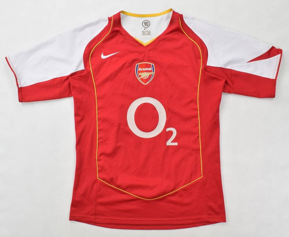 2004-05 ARSENAL LONDON *PIRES* SHIRT S