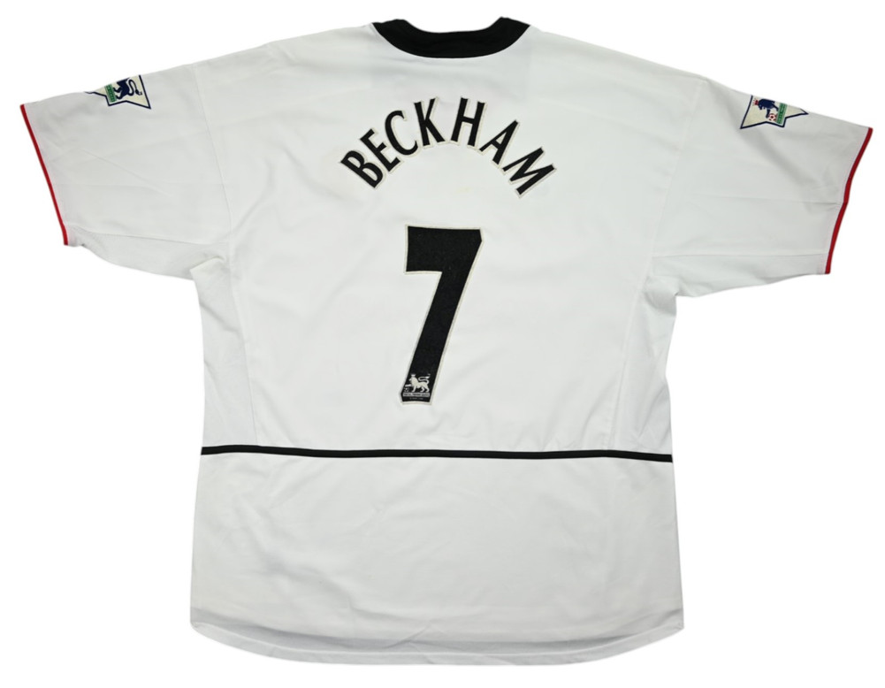 2002-03 MANCHESTER UNITED *BECKHAM* SHIRT XL