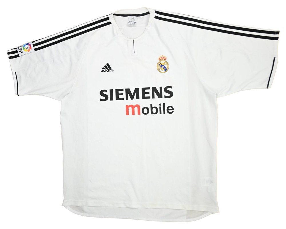 2003-04 REAL MADRID SHIRT XL