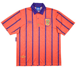 1993-95 SCOTLAND SHIRT L