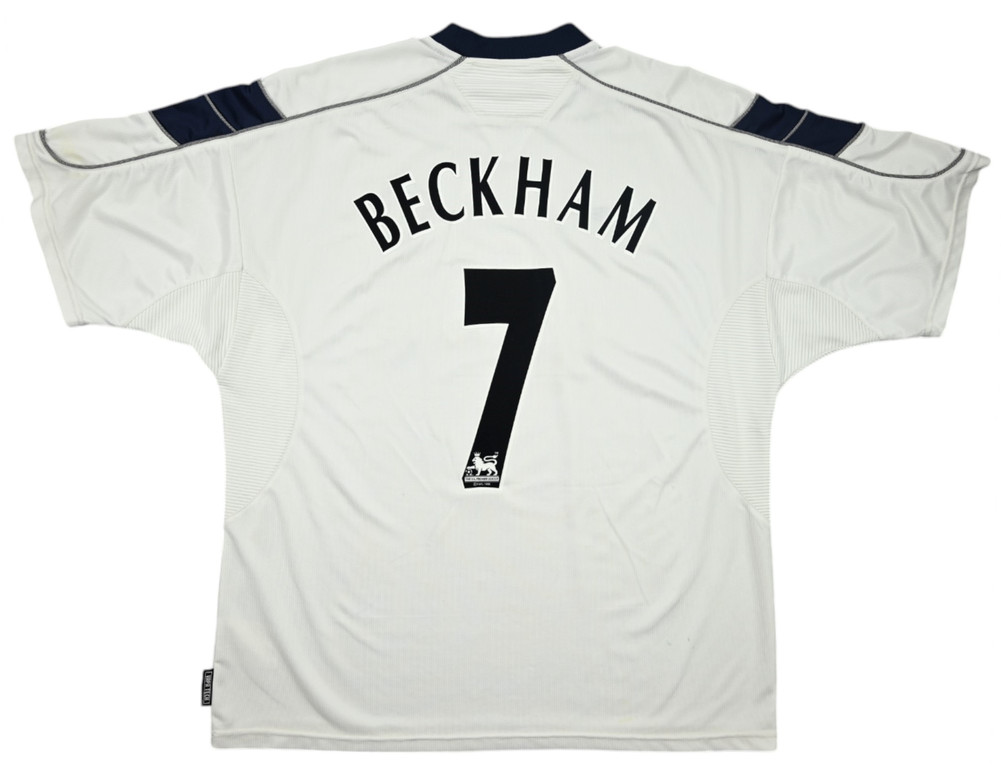2000-01 MANCHESTER UNITED *BECKHAM* SHIRT XXL
