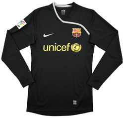 2008-09 BARCELONA GOALKEEPER LONGSLEEVE SHIRT M