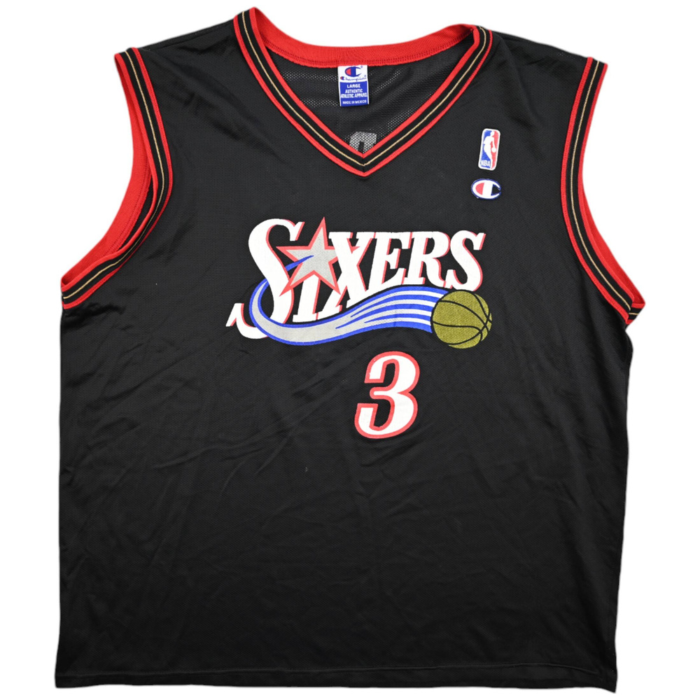 PHILADELPHIA 76ERS *IVERSON* NBA SHIRT L