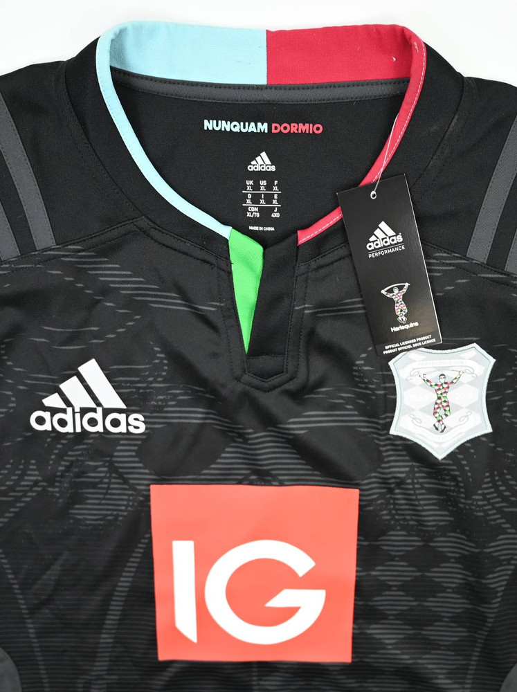 HARLEQUINS RUGBY SHIRT XL