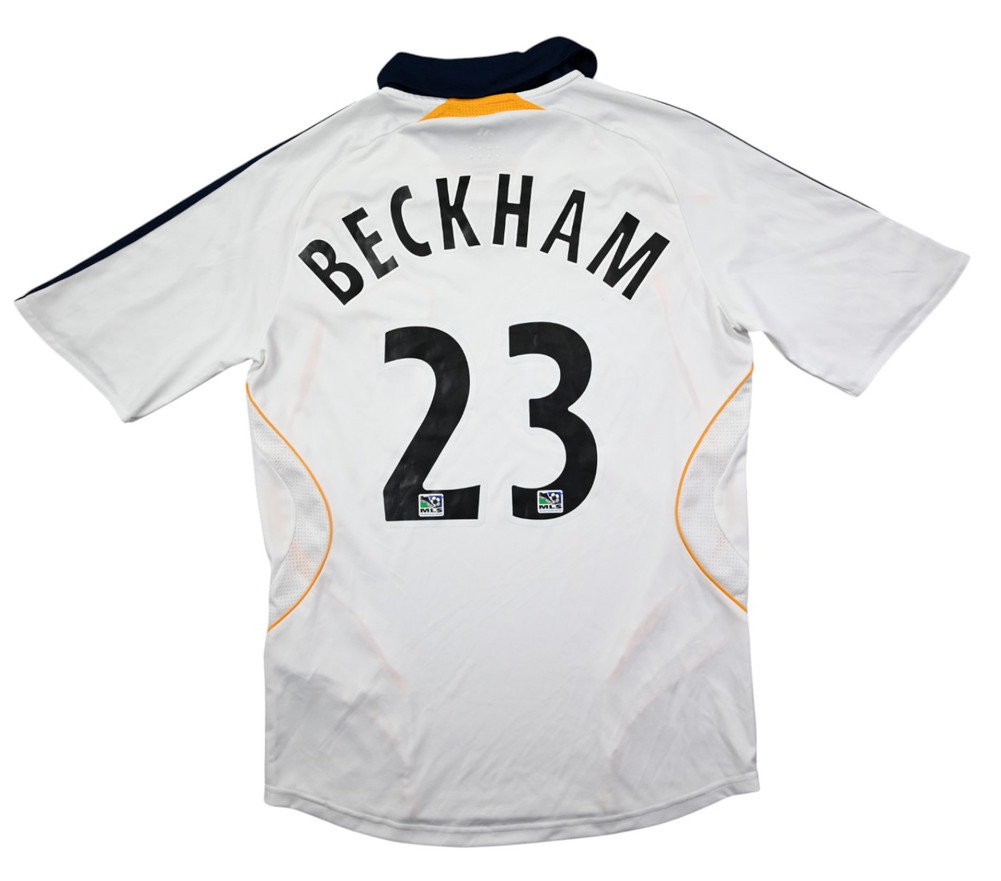 2007-08 LOS ANGELES GALAXY *BECKHAM* SHIRT S