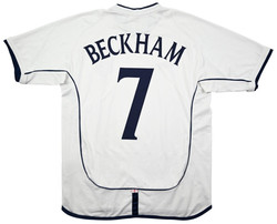 2001-03 ENGLAND *BECKHAM* SHIRT M