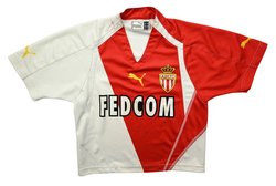 2004-05 AS MONACO SHIRT XS. BOYS