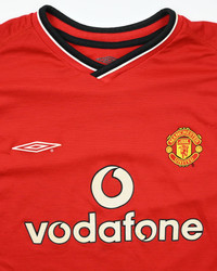 2000-02 MANCHESTER UNITED SHIRT XL