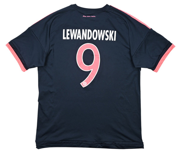 2015-16 BAYERN MUNCHEN *LEWANDOWSKI* SHIRT L