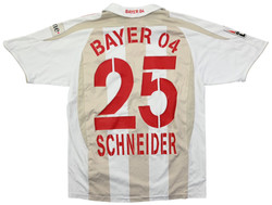 2007-09 BAYER LEVERKUSEN *SCHNEIDER* SHIRT XL. BOYS/S