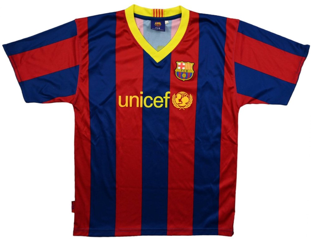 2010-11 FC BARCELONA *XAVI* SHIRT XL. BOYS