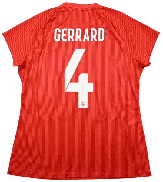 2014-15 ENGLAND *GERRARD* SHIRT WOMENS XL