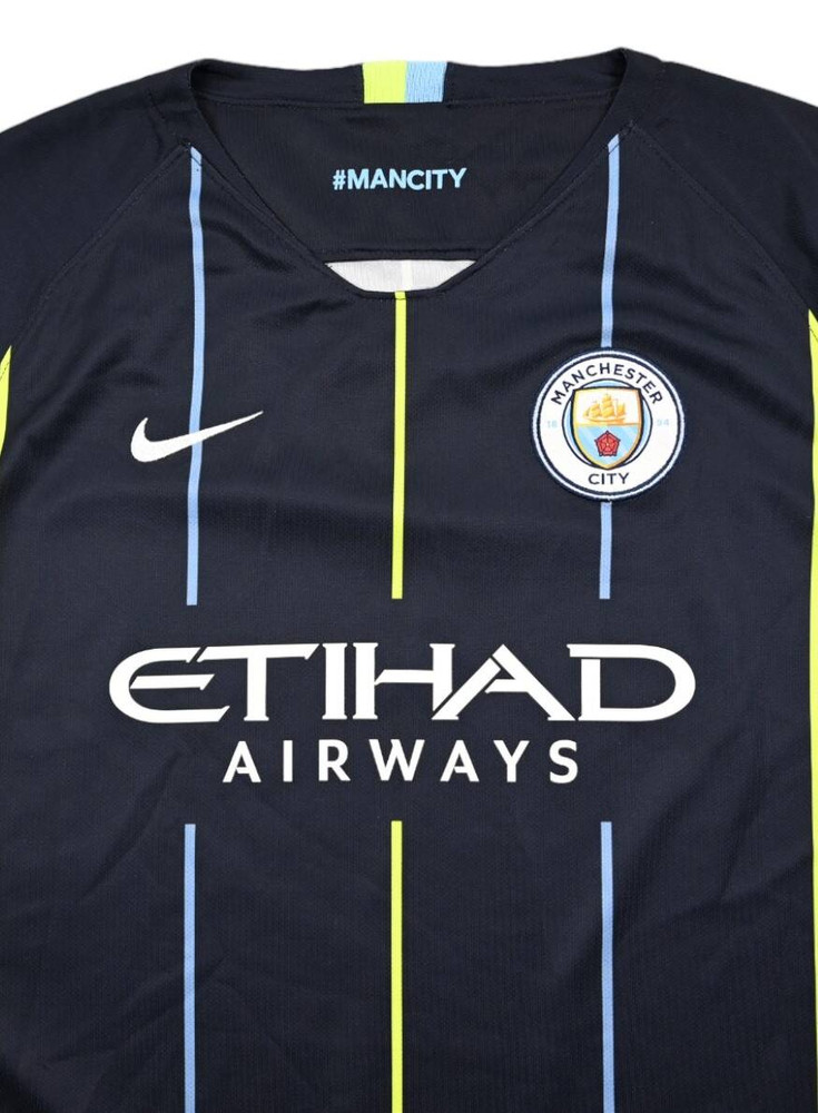 2018-19 MANCHESTER CITY SHIRT XL. BOYS
