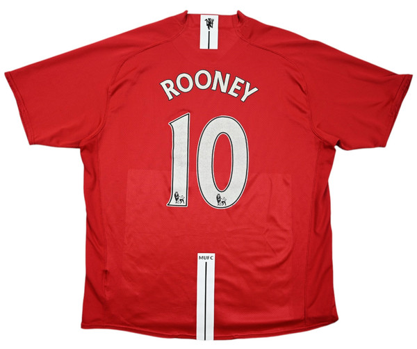 2007-09 MANCHESTER UNITED *ROONEY* XL