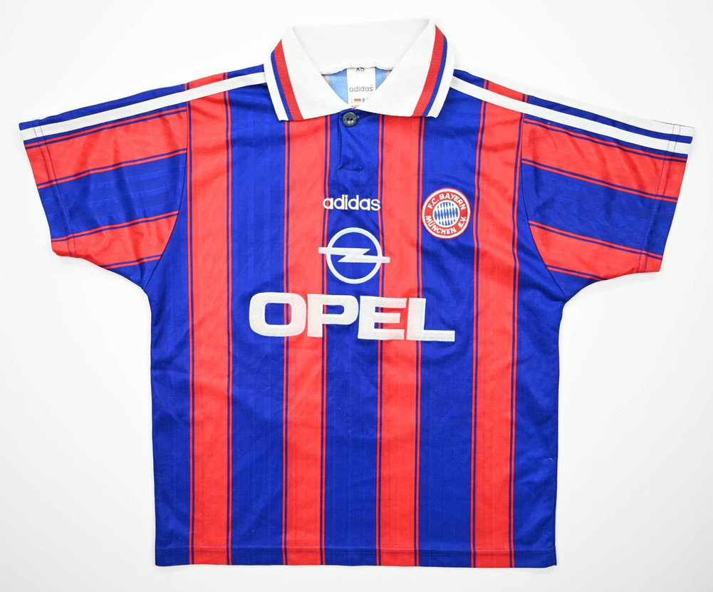 1995-97 BAYERN MUNCHEN #10 KOSZULKA XS. BOYS