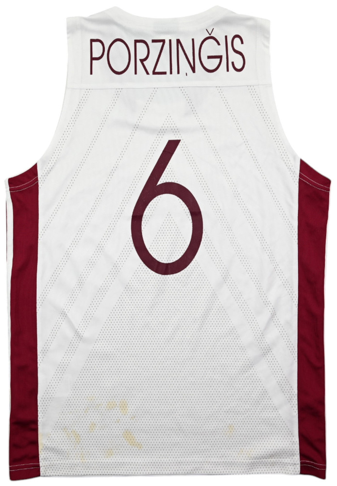LATVIA BASKETBALL *PORZINGIS * KOSZULKA S
