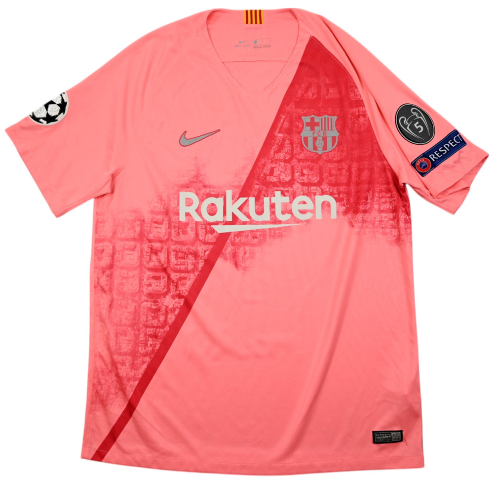 2018-19 BARCELONA *COUTINHO* SHIRT L