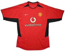2002-04 MANCHESTER UNITED SHIRT S