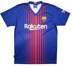 2017-18 FC BARCELONA *MESSI* SHIRT S