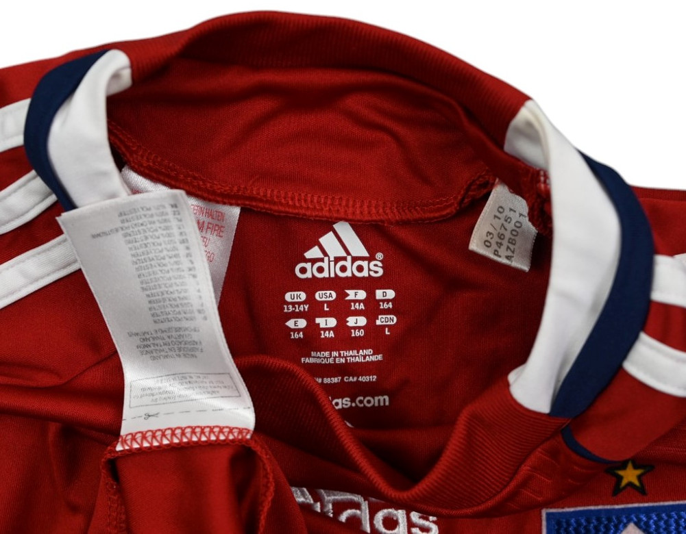 2010-11 HAMBURG *ROST* GOALKEEPER SHIRT L. BOYS