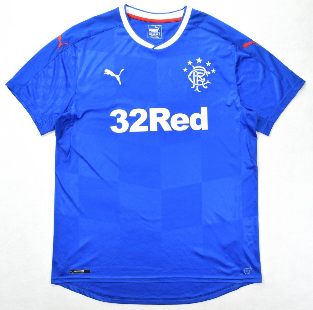 2016-18 GLASGOW RANGERS SHIRT XL