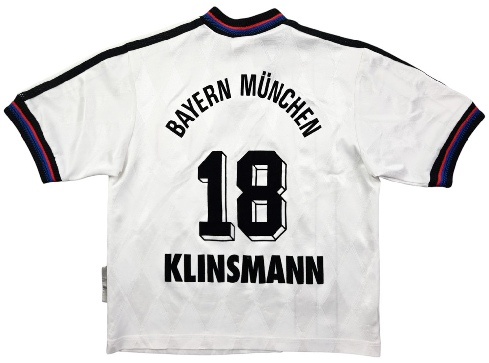 1996-98 BAYERN MUNCHEN *KLINSMANN* SHIRT S. BOYS