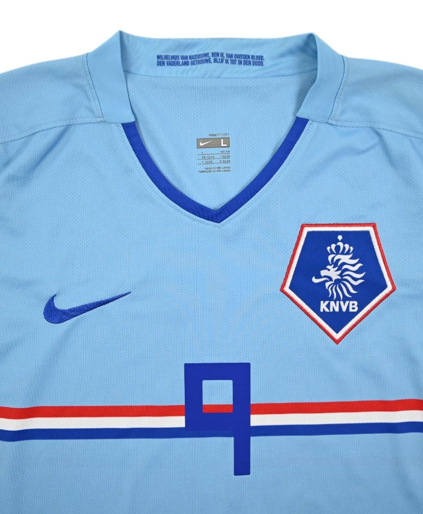 2008-10 NETHERLANDS *V.NISTELROOY* SHIRT L