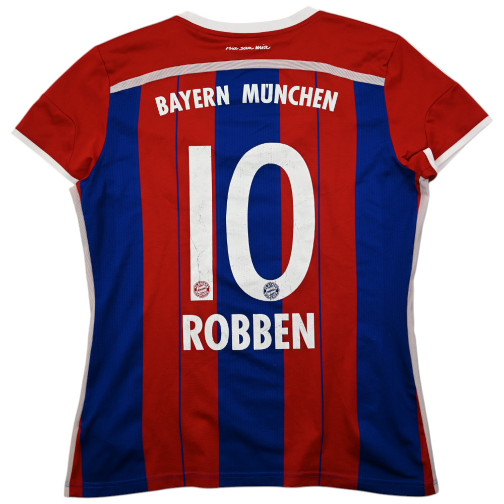 2014-15 BAYERN MUNCHEN *ROBBEN* WOMENS KOSZULKA XL