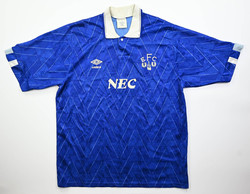 1989-91 EVERTON SHIRT XL