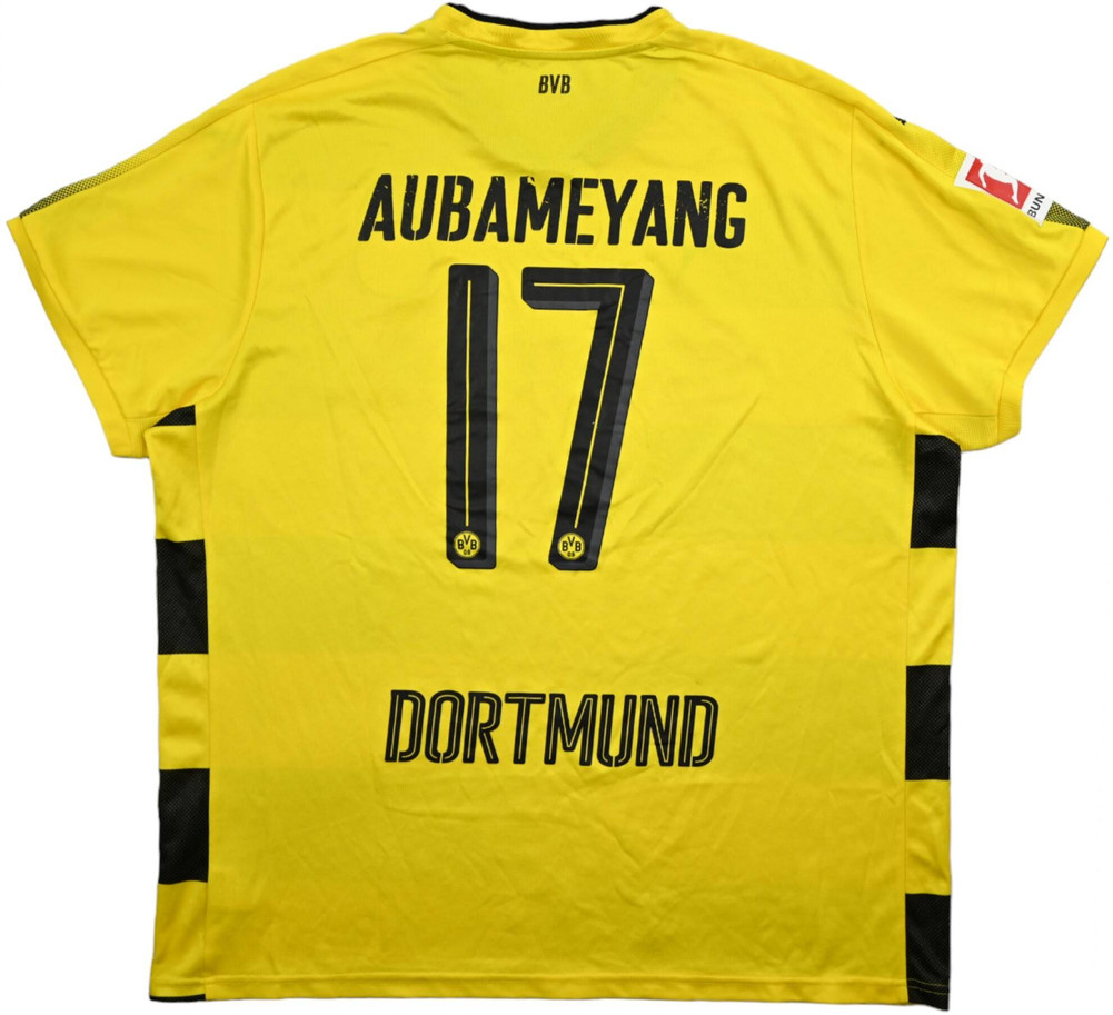 2017-18 BORUSSIA DORTMUND *AUBAMEYANG* SHIRT 3XL